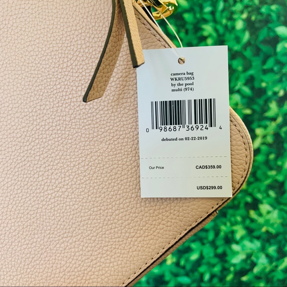 Kate Spade Flamingo Camera Bag By Pool Crossbody - Picture 7 of 8